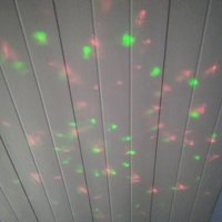 Bling Disco Party Light - LED color changing with clear rhinestone base.