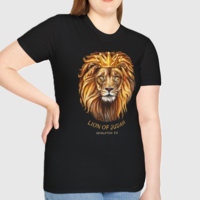 Lion Of Judah softstyle t-shirt - cotton,unisex,black