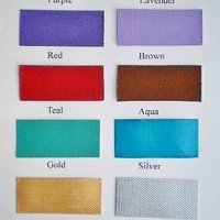 Bling Tissue Box Cover-Handpainted Metallic Silver or Variety of Colors-w/Clear Rhinestones and Silver Diamond Wrap