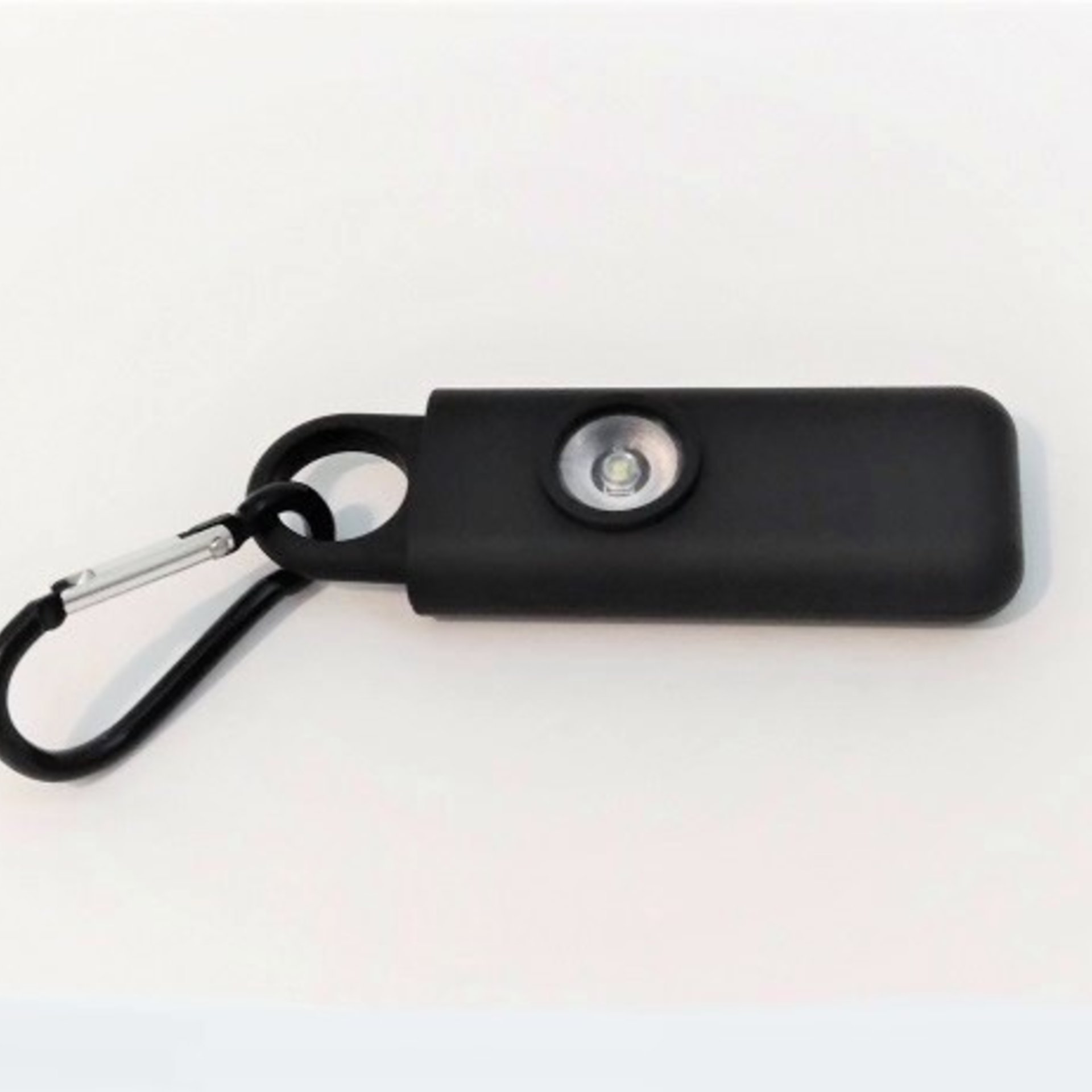 Personal Alarm Keychain- 130 Decibel with Strobe Light - black, light pink, or light blue