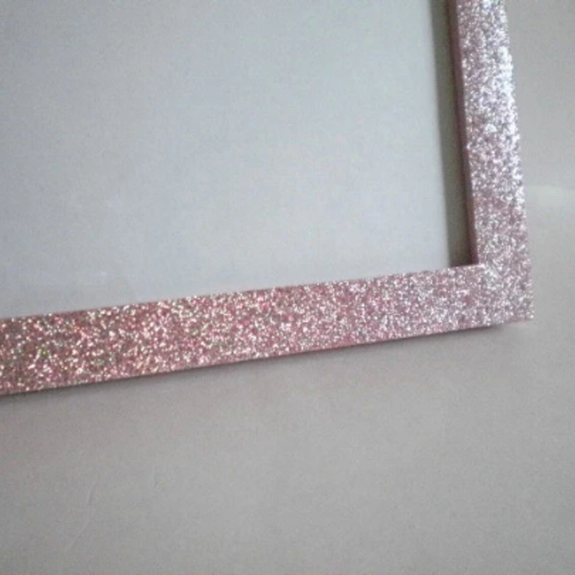 Glitter Picture Frame - Sparkling Fine Glitter in a Variety of Colors for 8 x 10 photos and info