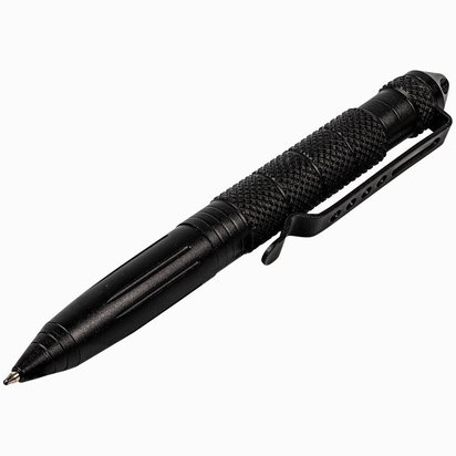 Tactical Black Twist Pen with Refill