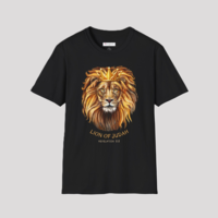 Lion Of Judah softstyle t-shirt - cotton,unisex,black