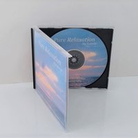Pure Relaxation CD - Relaxing voice guided meditation w/peaceful music for stress relief, insomnia, healing, calming