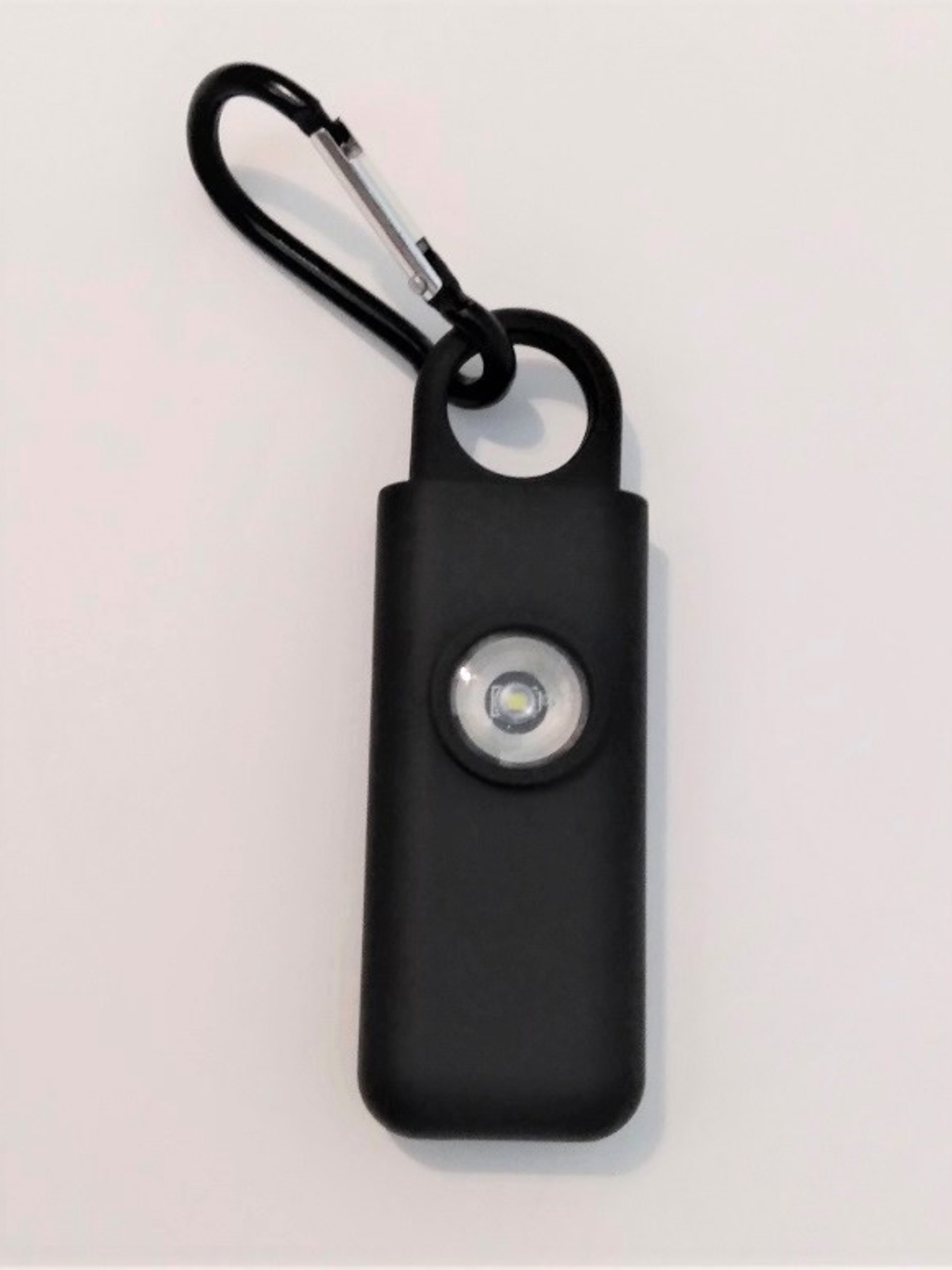 Cheetah Cross Keychain Safety Set -130 decibel personal alarm with strobe light, cat and handmade cheetah/leopard cross or purse charm