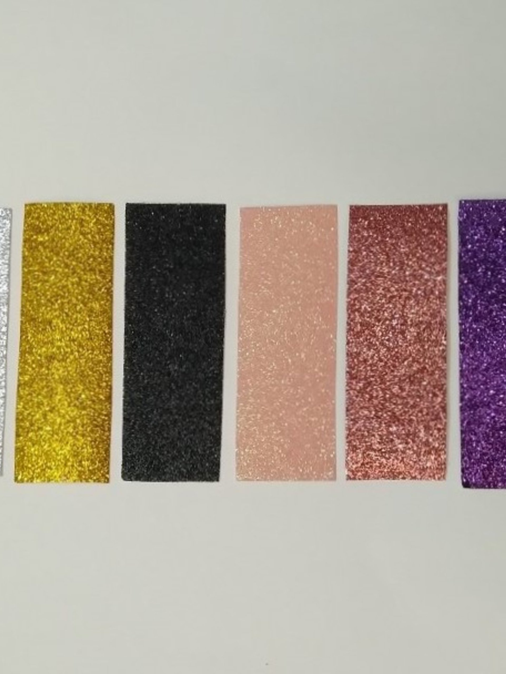 Glitter & Bling Mousepad Coaster Set - Sparkling Fine Glitter w/Clear Rhinestones