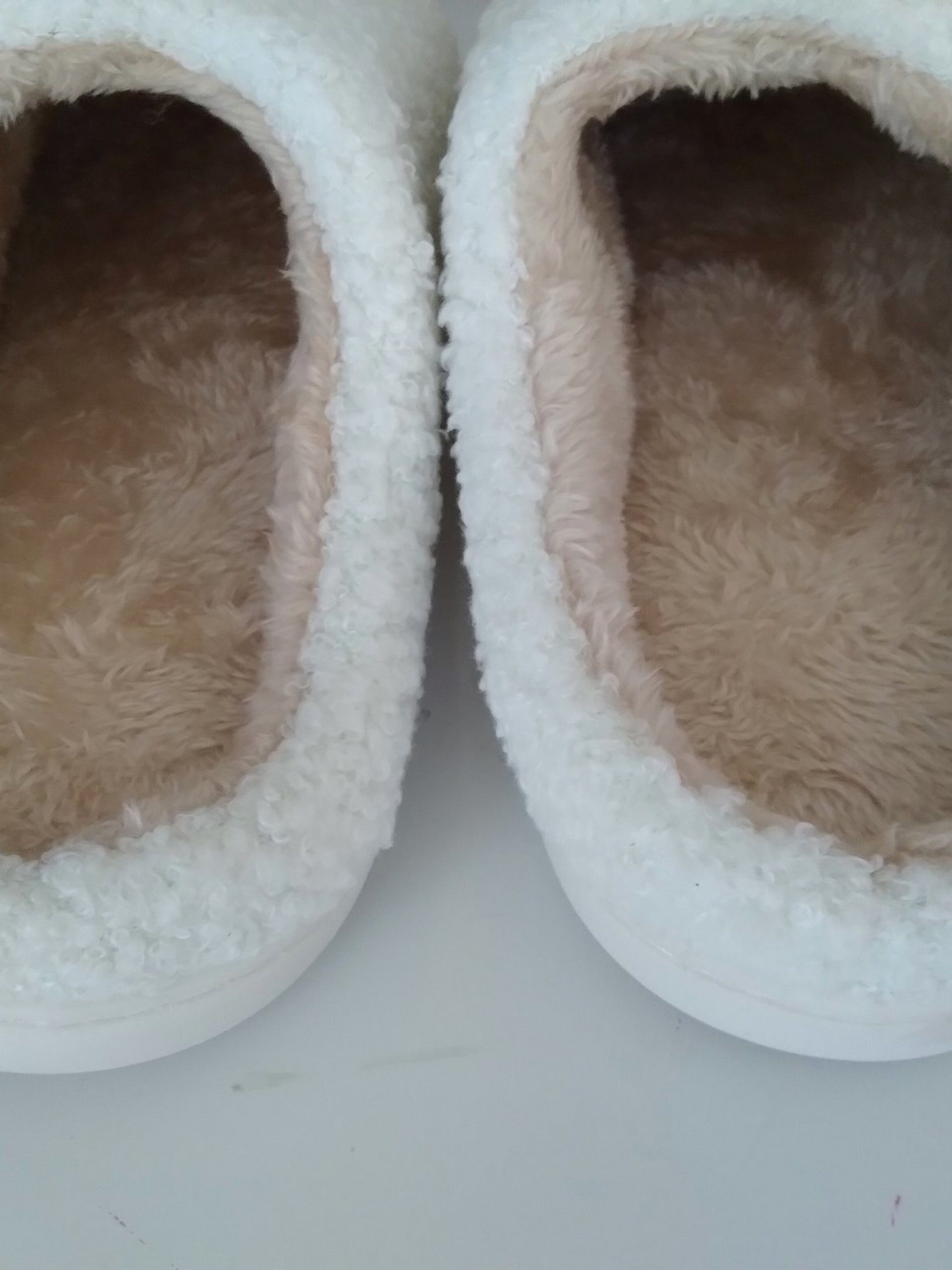 Bling Letter Slippers -  Ivory & tan with pearl rhinestone initials