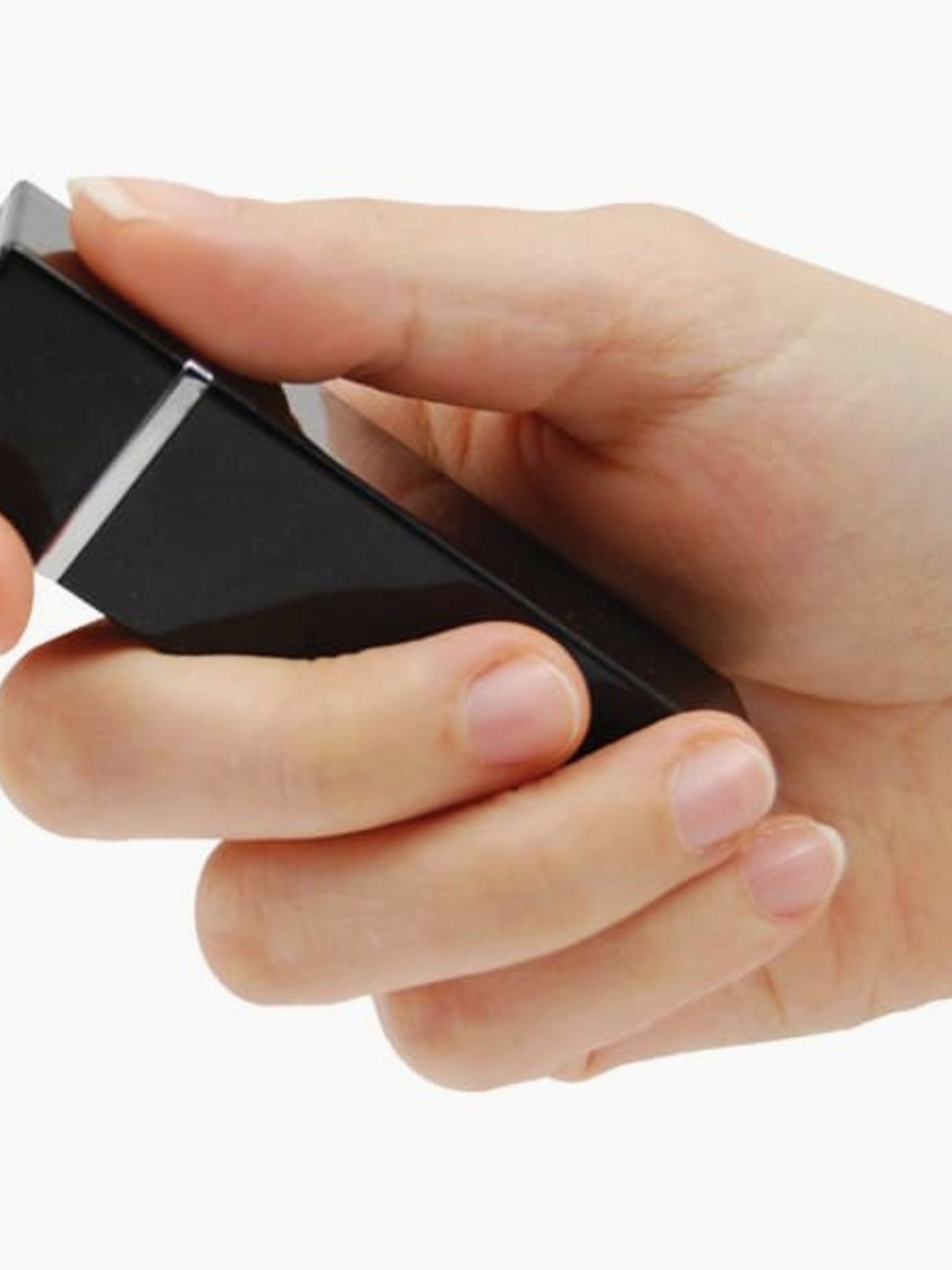 Fashion Lipstick Alarm - 120 decibel personal protection alarm - black 