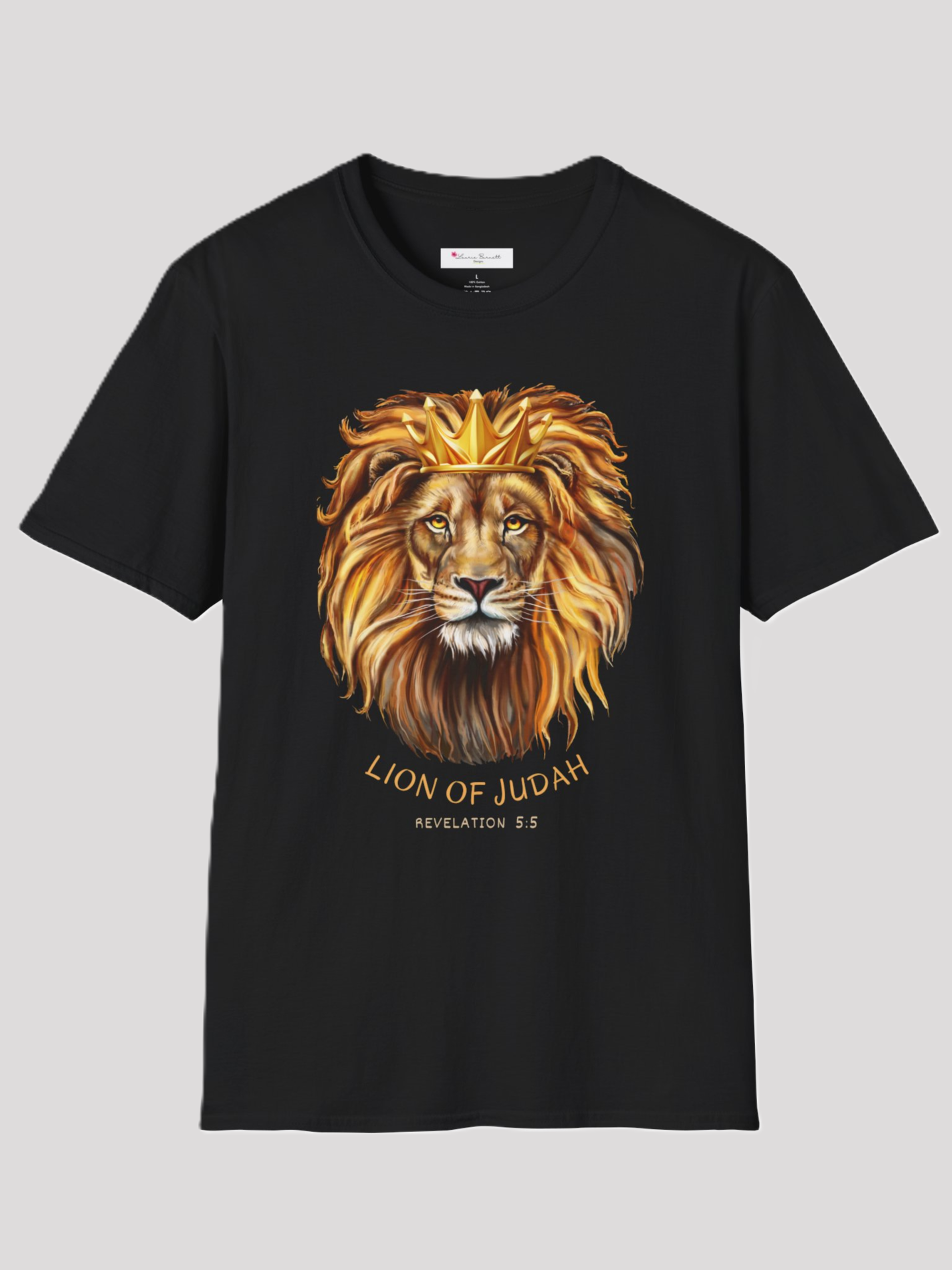 Lion Of Judah softstyle t-shirt - cotton,unisex,black