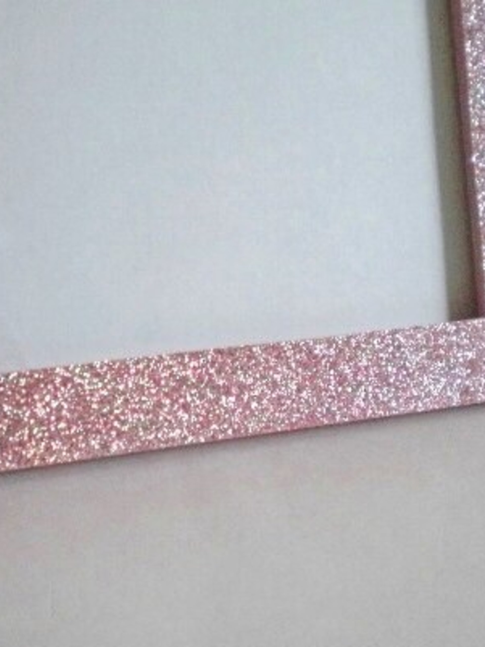 Fine Glitter Picture Frame - Decorative Sparkling Fine Glitter in a Variety of Colors- for 4 x6 or 5 x7 photos or info