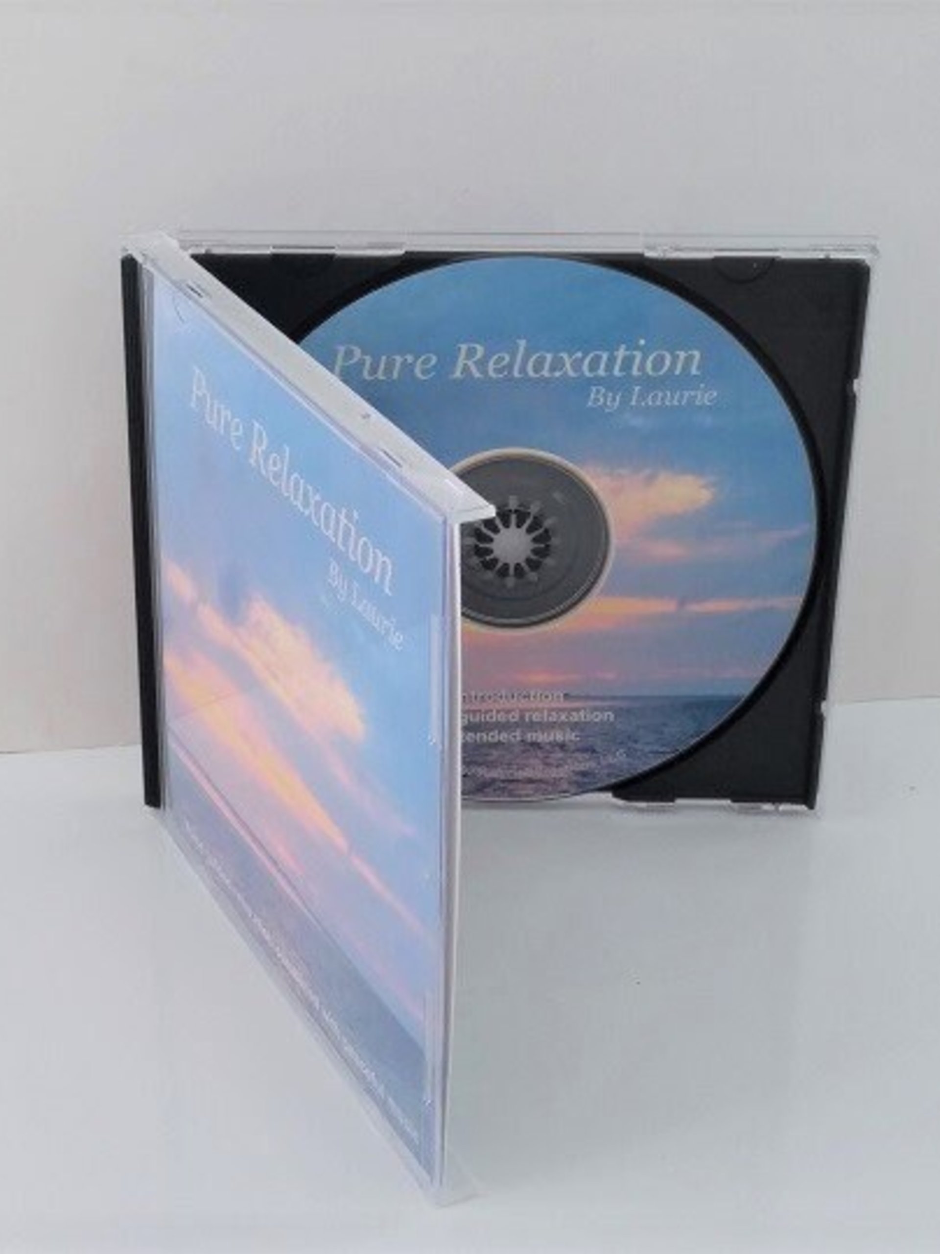 Pure Relaxation CD - Relaxing voice guided meditation w/peaceful music for stress relief, insomnia, healing, calming