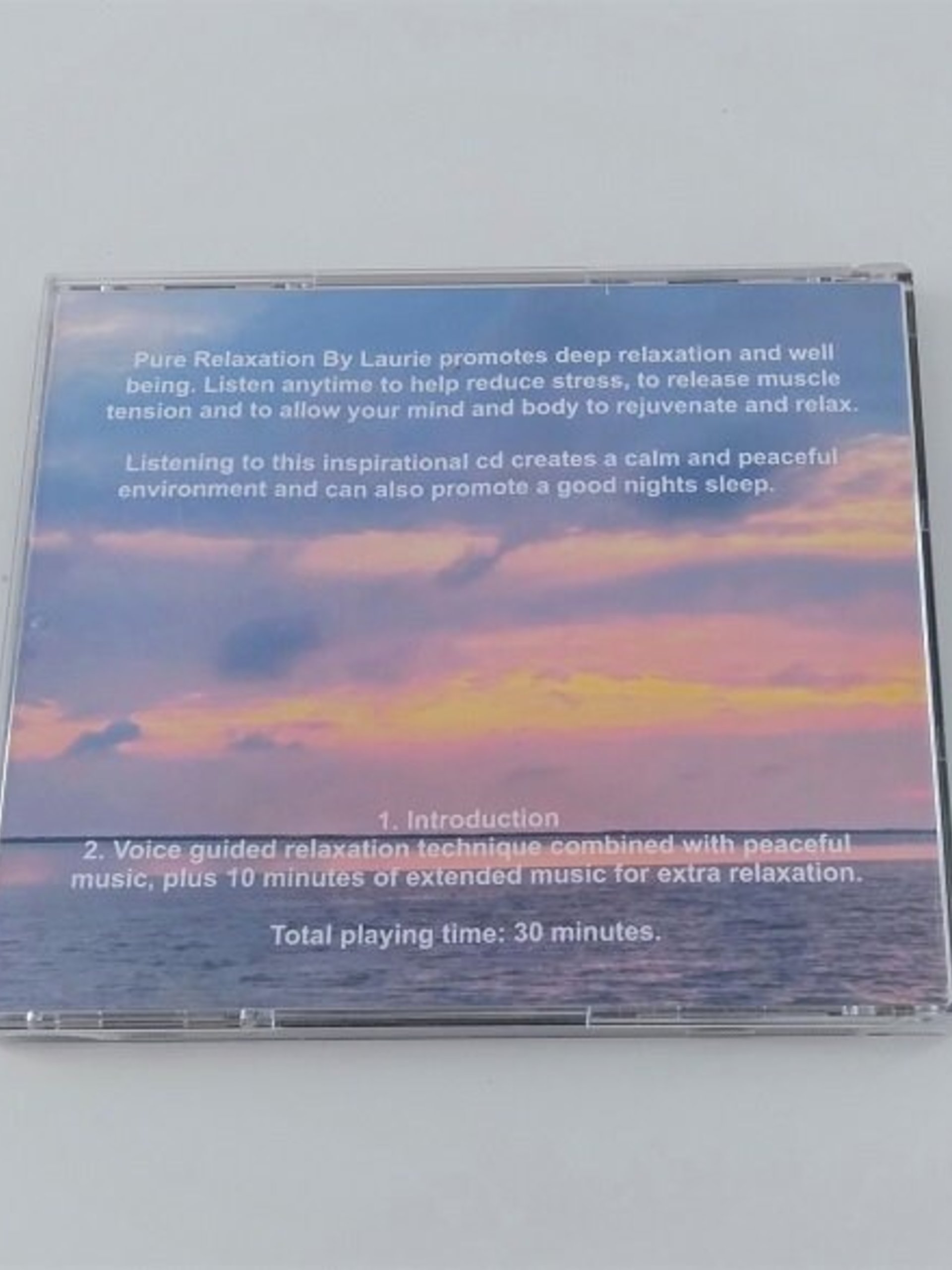 Pure Relaxation CD - Relaxing voice guided meditation w/peaceful music for stress relief, insomnia, healing, calming