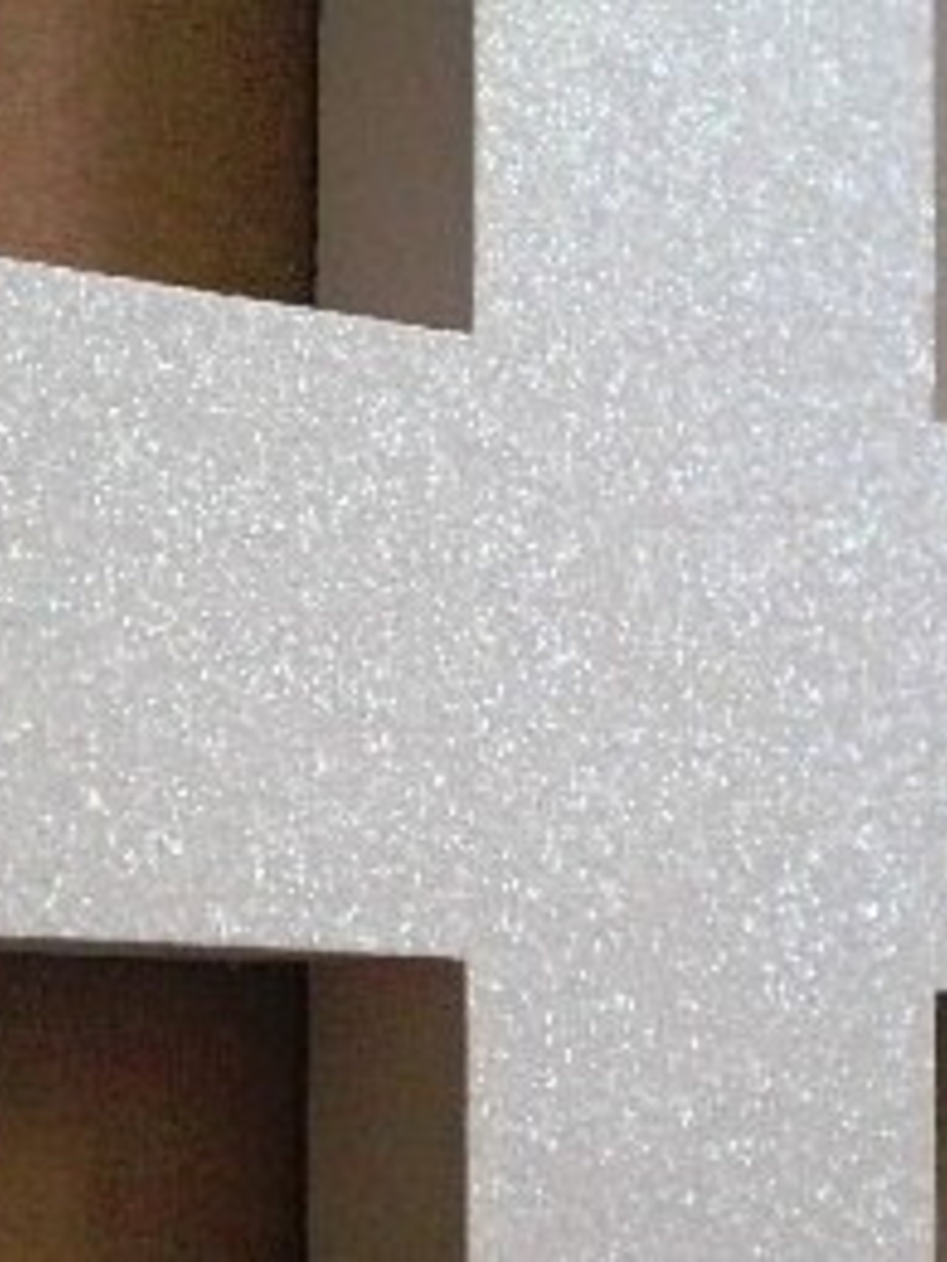Glitter Wall Cross - Sparkling Fine Glitter Cross in Blush/Rose or a Variety of Colors -  9.5" or 12"