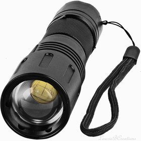 LED Self Defense Zoomable Flashlight